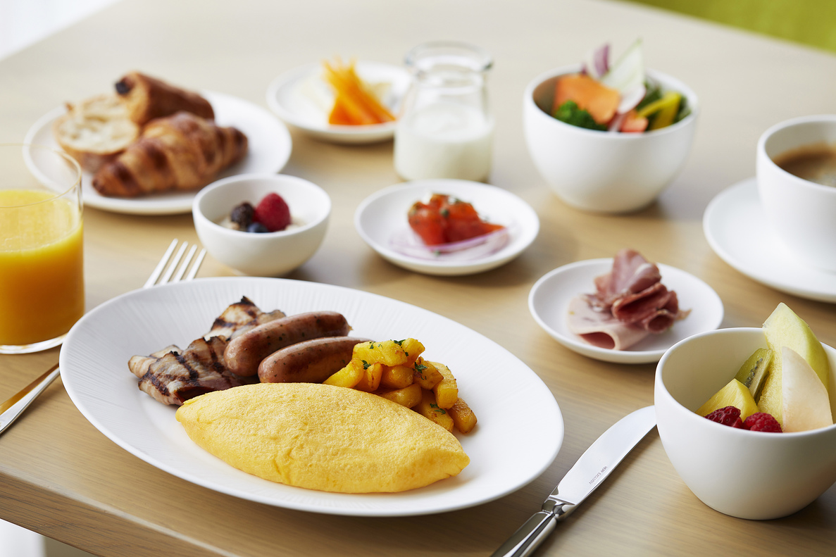 【Marriott Bonvoy会員価格対象プラン】ベッド＆ブレックファースト　デラックス　朝食付